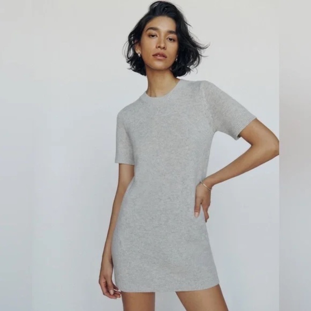 Reformation Bell Cashmere Dress